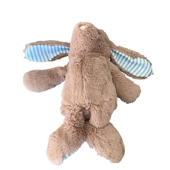 Weigedu Rabbit Bunny Stuffed Animal Plush Toys Kids Adults Soft Tan Blue 17" New - Picture 8 of 15
